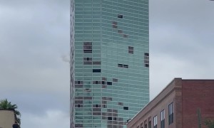 Tower Imploded in Lake Charles, Louisiana