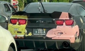 SpongeBob and Patrick Car Wrap
