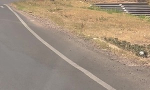 Driver Takes Off When Man Tries to Break Truck Window