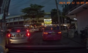 Wind Drops Tree on Busy Street