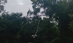 Balloon Takes Out Powerline Transformer