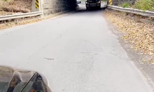 Semi Truck Does Not Meet Bridge Clearance