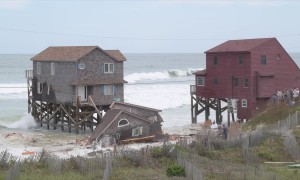 Oceanfront Home Collapses in North Carolina