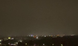 Sequence Of Power Lines Spark