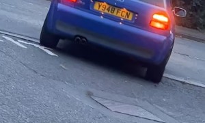 Hit And Run Driver Collides With Motorbike