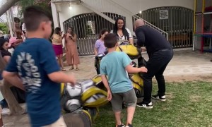 Transformer Thwarted By Small Ledge