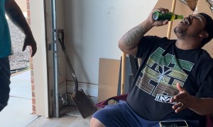 Opening a Bottle With a Kick