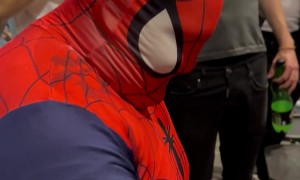 'Spider-Man' Shows Off His Power