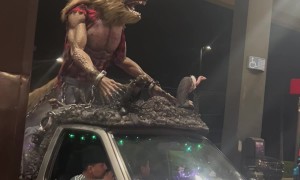 Werewolf Car Is Ready For Halloween