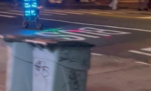 Glowing Guy Scooters By