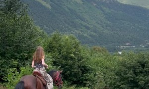 Girl Takes a Hard Fall From Her Horse