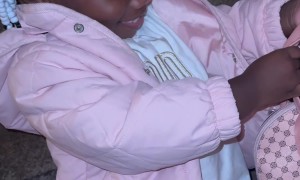 Prettiest Smile For Her First School Pictures