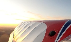 Halloween Aerobatics Over Argentina