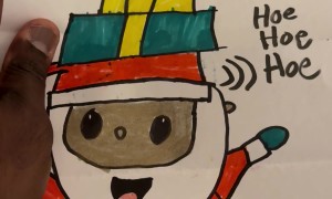 Son Proud Of Folding Paper Art