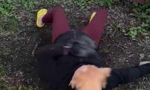 Rope Swing Snaps During Spin Attempt