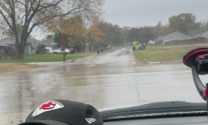 Caught Off-Guard By Parade Float