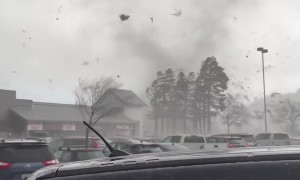 Surprise California Tornado in Scotts Valley