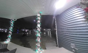 Dog Takes a Tumble on Invisible Ice Patch