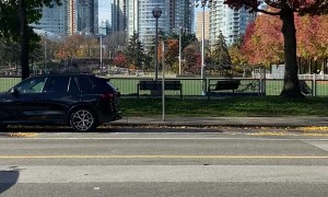 Cybertruck Parade In Vancouver's Chinatown