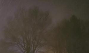 Light In The Sky During Rain