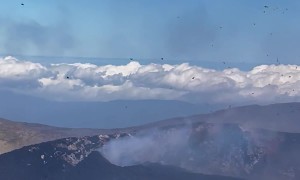 Volcanic Explosion on Mount Etna