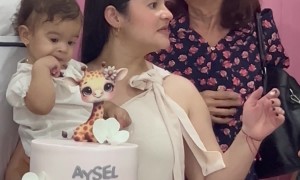 Birthday Cake Doesn't Pass Baby's Taste Test