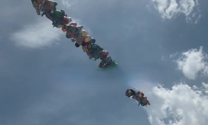 Casting Shadows With Long Balloon Pole