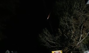 Satellite Breaks Apart In Sparkling Shower Over Sky