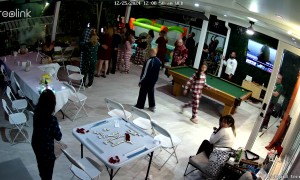 Christmas Fireworks Show Goes Wrong