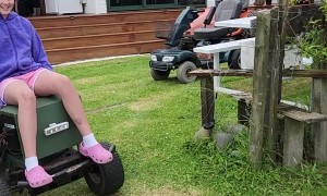 Family Rides Around on Unique DIY Creations