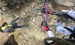 Back to Back Bike Fail