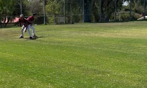 Baseball Players Sprint Into Double Unconsciousness