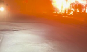 Home Destroyed By Palisades Fire