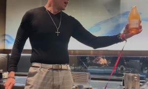 Shattered Champagne Neck Is No Problem