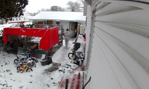Slippery Stair Stumble