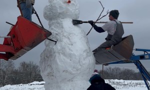 Building a Giant Snowman