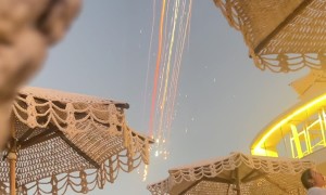 SpaceX Debris Showers Over Turks and Caicos Island