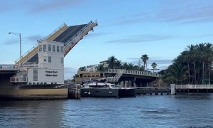 Yacht Breaks Its Mast Against a Raised Drawbridge