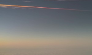 Starship Failure Seen From Plane Window