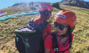 Tandem Paragliding Fail