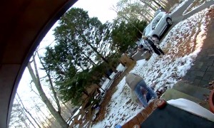 Senior Sisters Comically Move Furniture