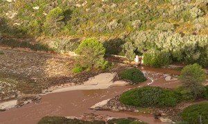 Sea of ​​Menorca After Flood