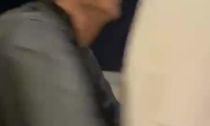 Man Loses Balance On Bicycle Handlebars