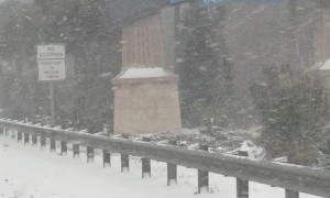 Entering Florida in a Snowstorm