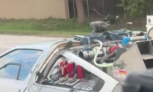 DeLorean Hits 87 MPH