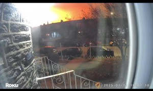 Doorbell Camera Captures Philadelphia Plane Crash