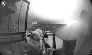 Fatal Philadelphia Plane Crash Seen From Doorbell Camera