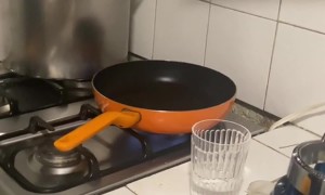 Incredibly Burnt Pancake