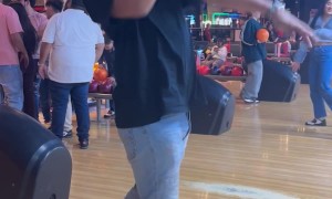 Fancy Tricks Don't Help Bowling Ball Hit