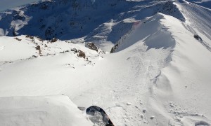 Professional Snowboarder David Vicente Rides Basiver Mountain